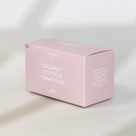 ORGANIC COTTON TAMPONS - HEAVY  FLOW