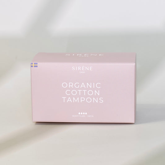 ORGANIC COTTON TAMPONS - HEAVY  FLOW