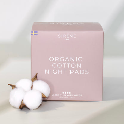 ORGANIC COTTON NIGHT PADS
