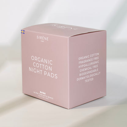 ORGANIC COTTON NIGHT PADS